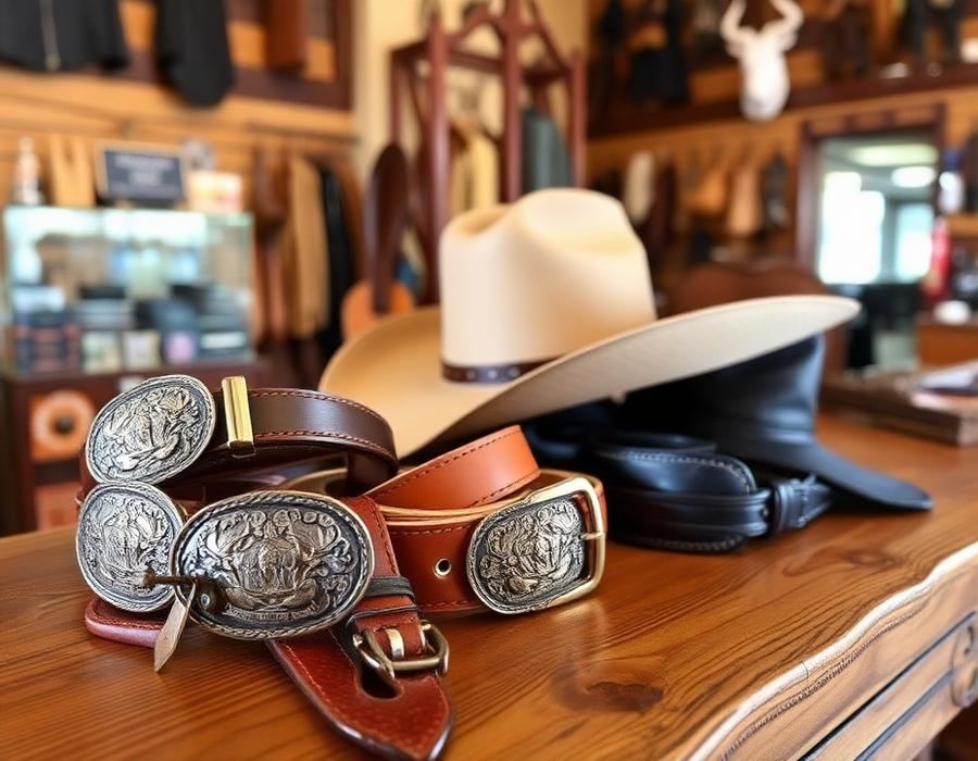 Tooled Ranger Belt — Leather Goods