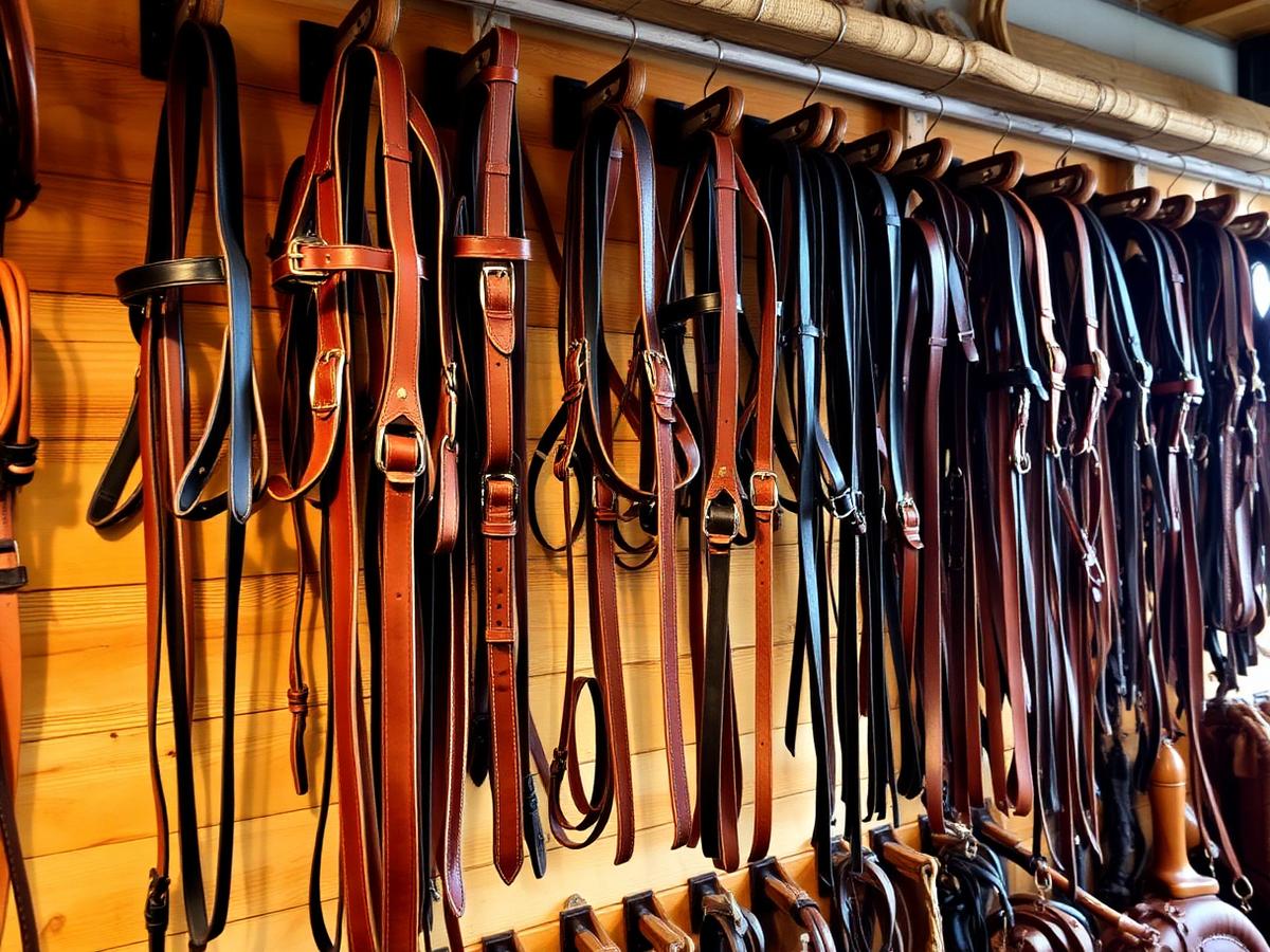 Bridles and reins